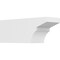 Ekena Millwork Standard Monterey Architectural Grade PVC Rafter Tail, 5"W X 6"H X 16"L RFTP05X06X16MON - alternate 1
